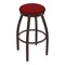 Holland Bar Stool Co 25" Swivel Counter Stool, Bronze Finish, Graph Ruby Seat 80225BZ016 - alternate 1